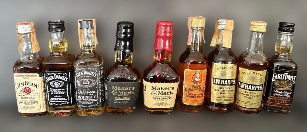 バーボン　ウイスキー メーカーズマーク　黒