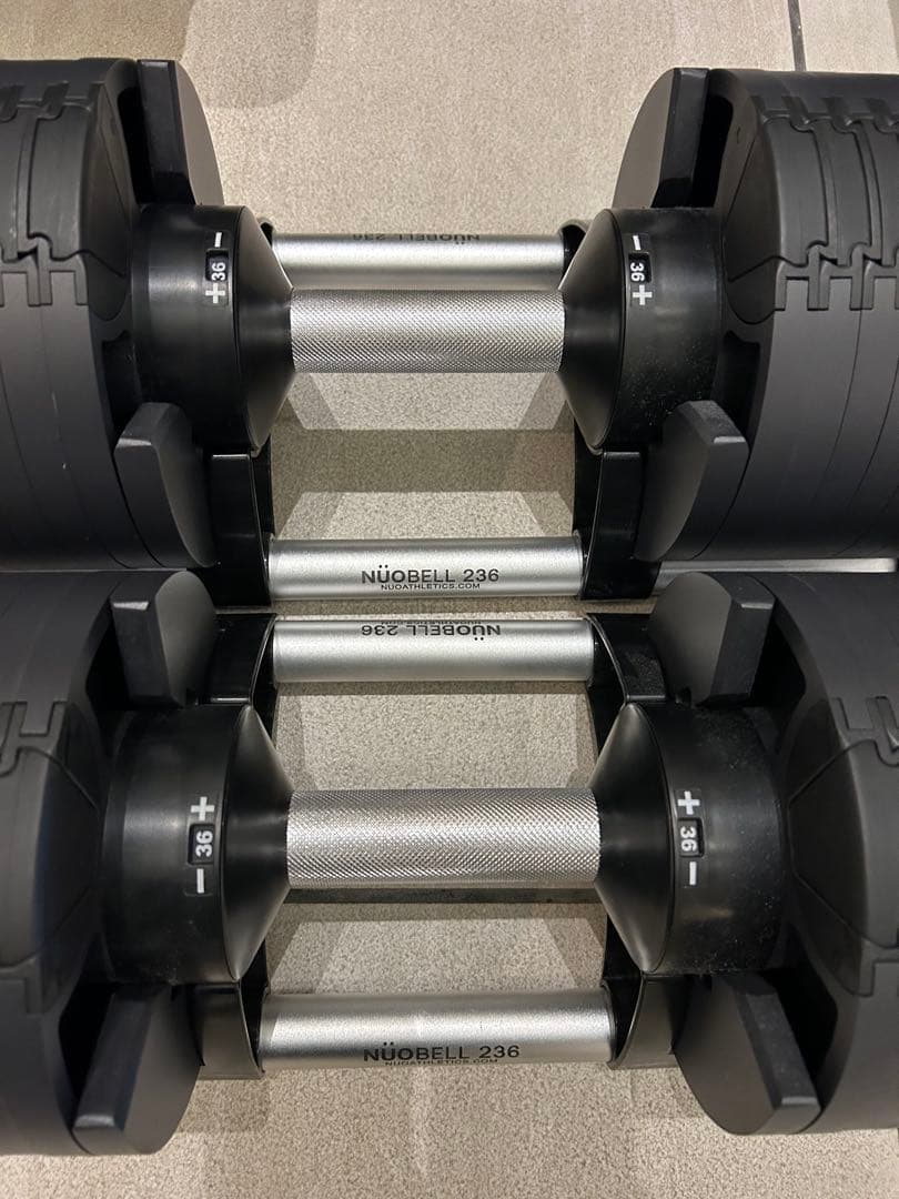 NUOBELL 36kg×2(2kg刻み) 可変式ダンベル