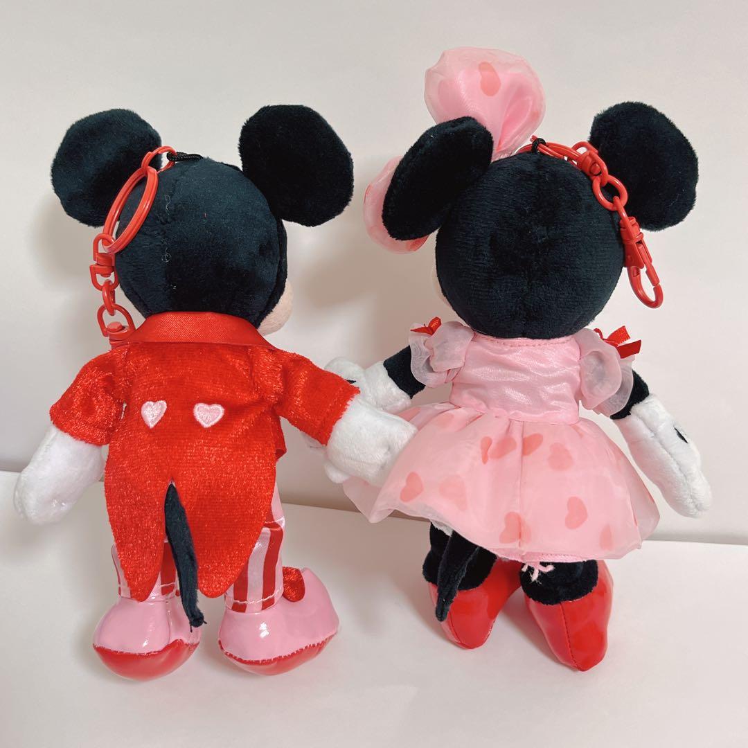 【最終価格】ディズニーストア ミニー ミッキー バレンタイン キーチェーン