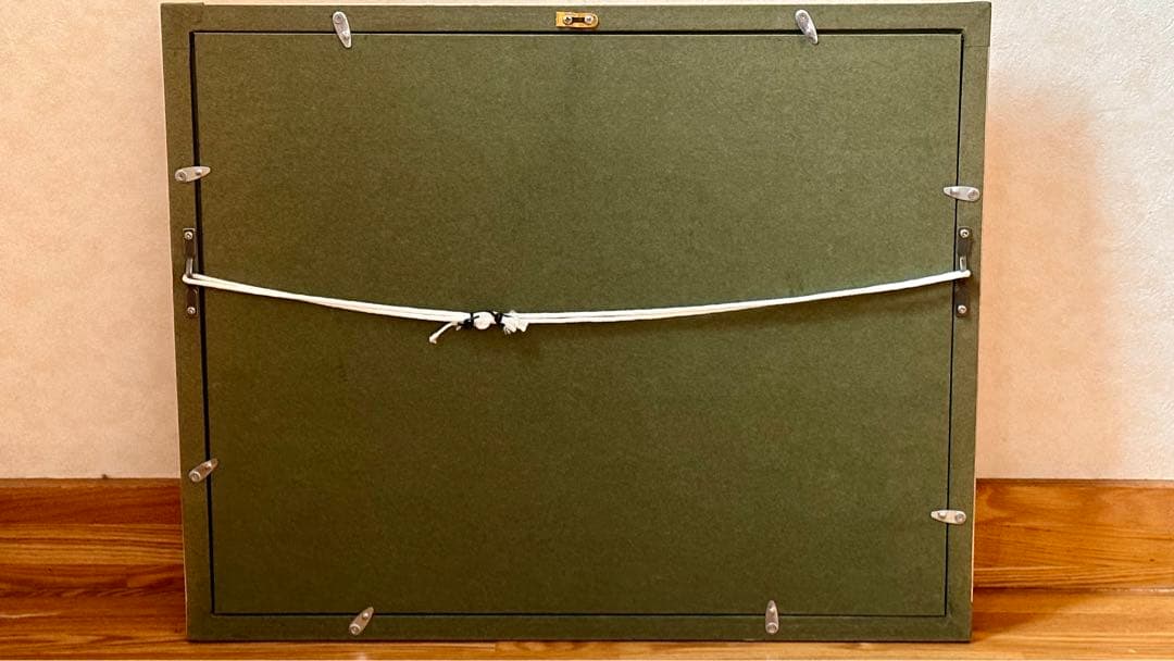 ■令和8年馬年 可愛い馬 証明書付 油絵 作品名:激走馬ハブノマッスル F4号◾️