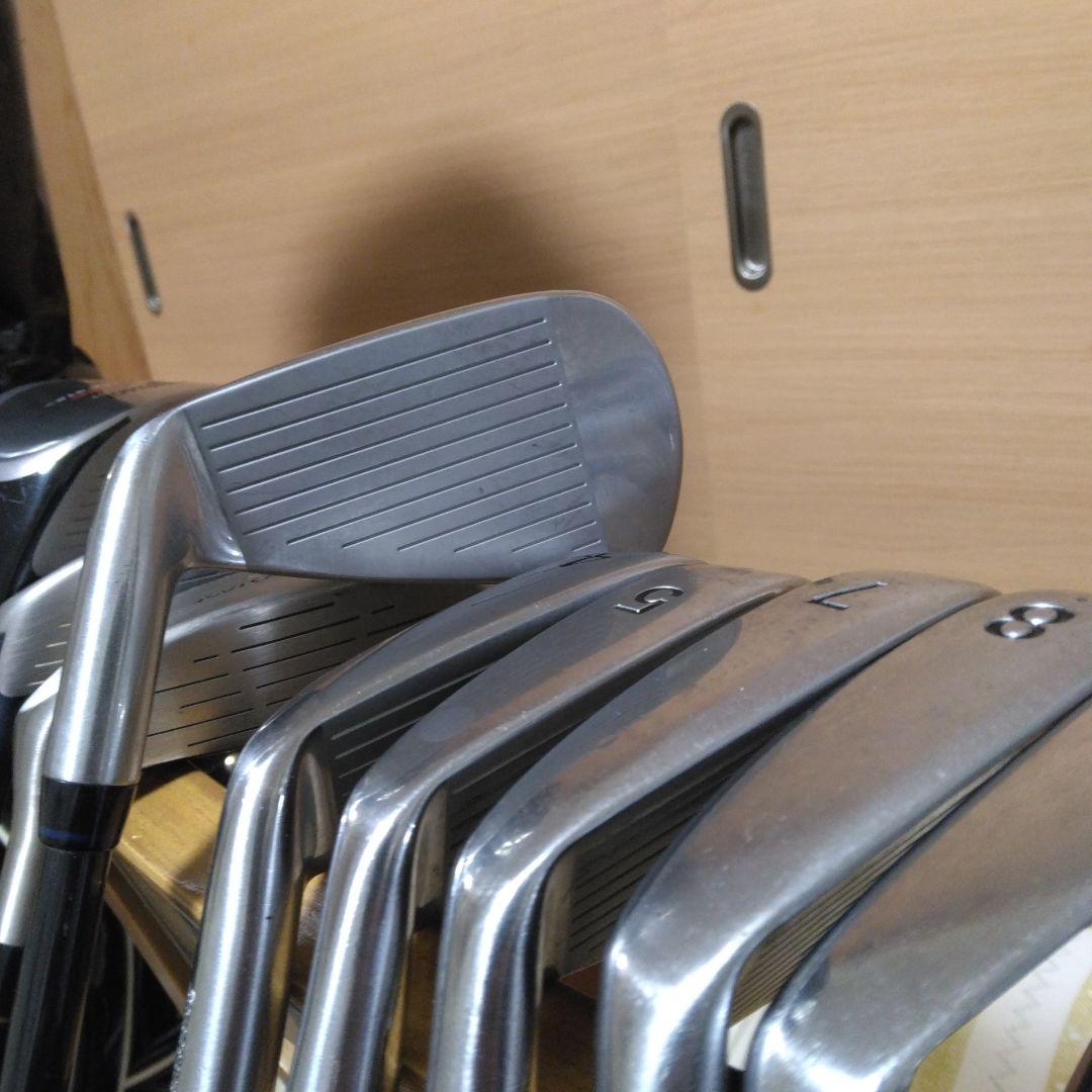 PUMAキャディバッグ ブリジストンゴルフクラブセット ミズノ PINE他