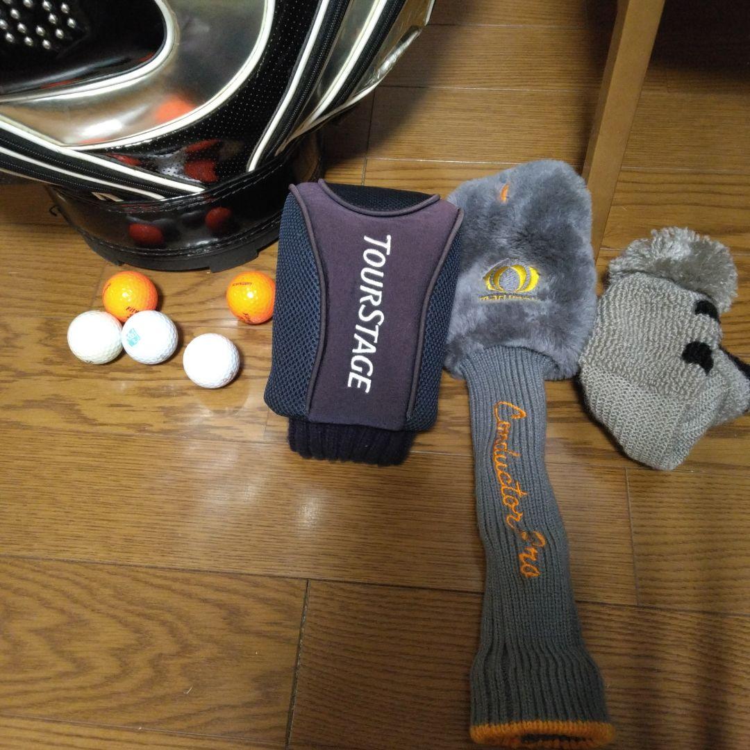 PUMAキャディバッグ ブリジストンゴルフクラブセット ミズノ PINE他