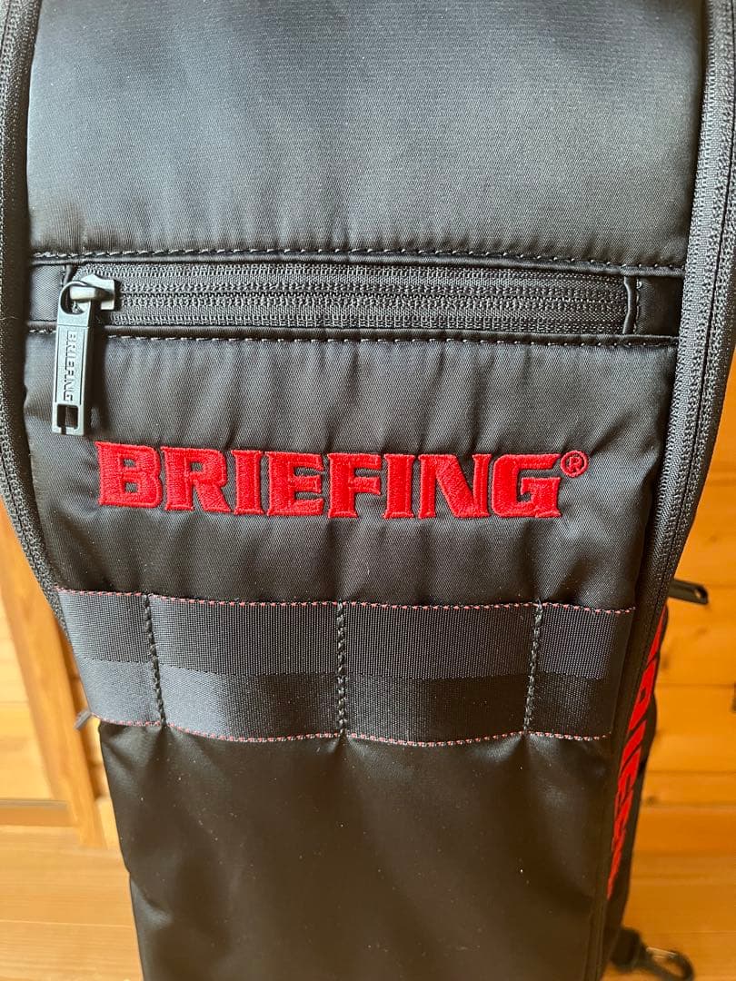 【再再値下げ】ブリーフィング　BRIEFING キャディバッグ　CR-6ブラック