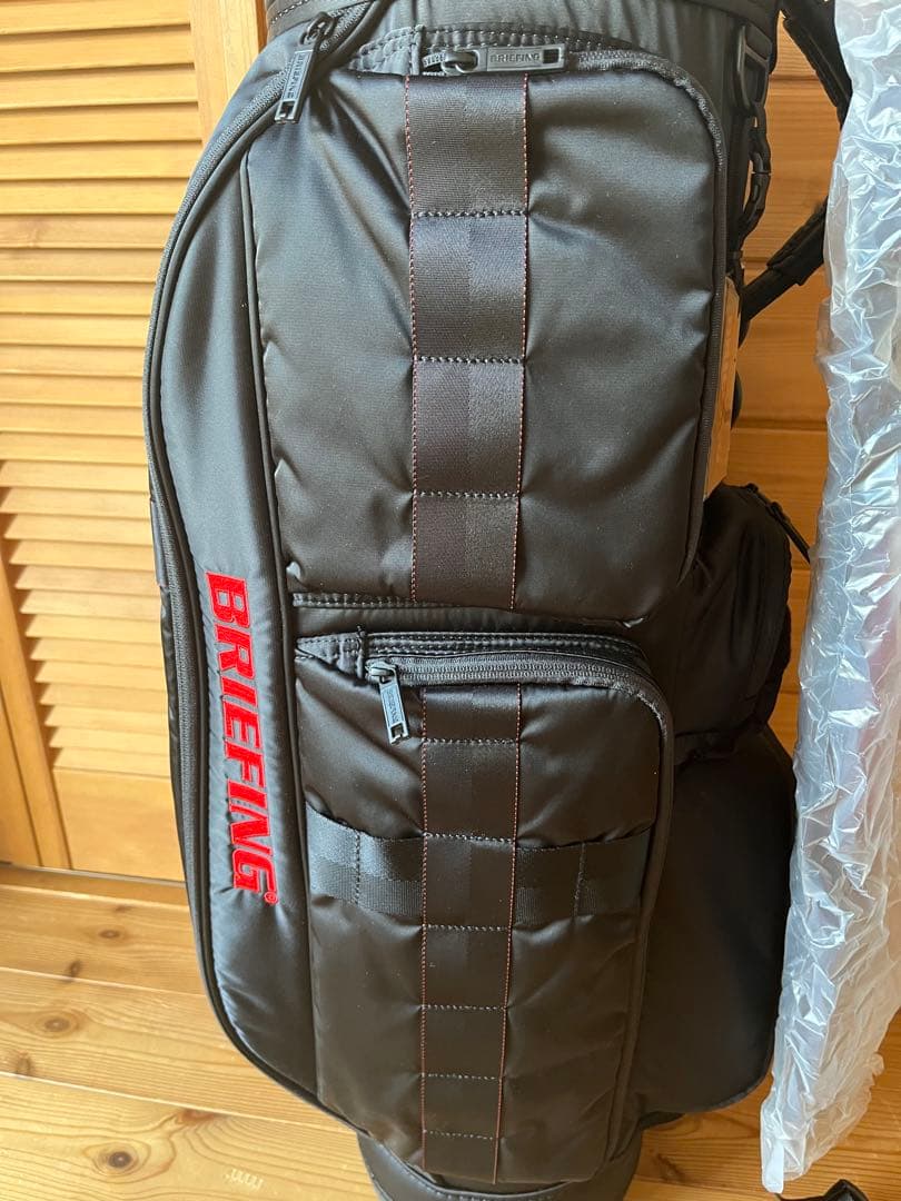 【再再値下げ】ブリーフィング　BRIEFING キャディバッグ　CR-6ブラック