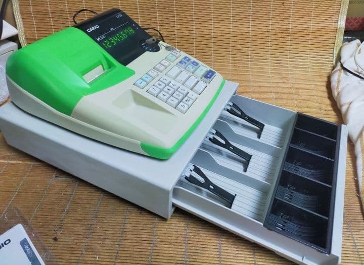 カシオレジスター　106ER　簡単便利特殊　送料込　832011