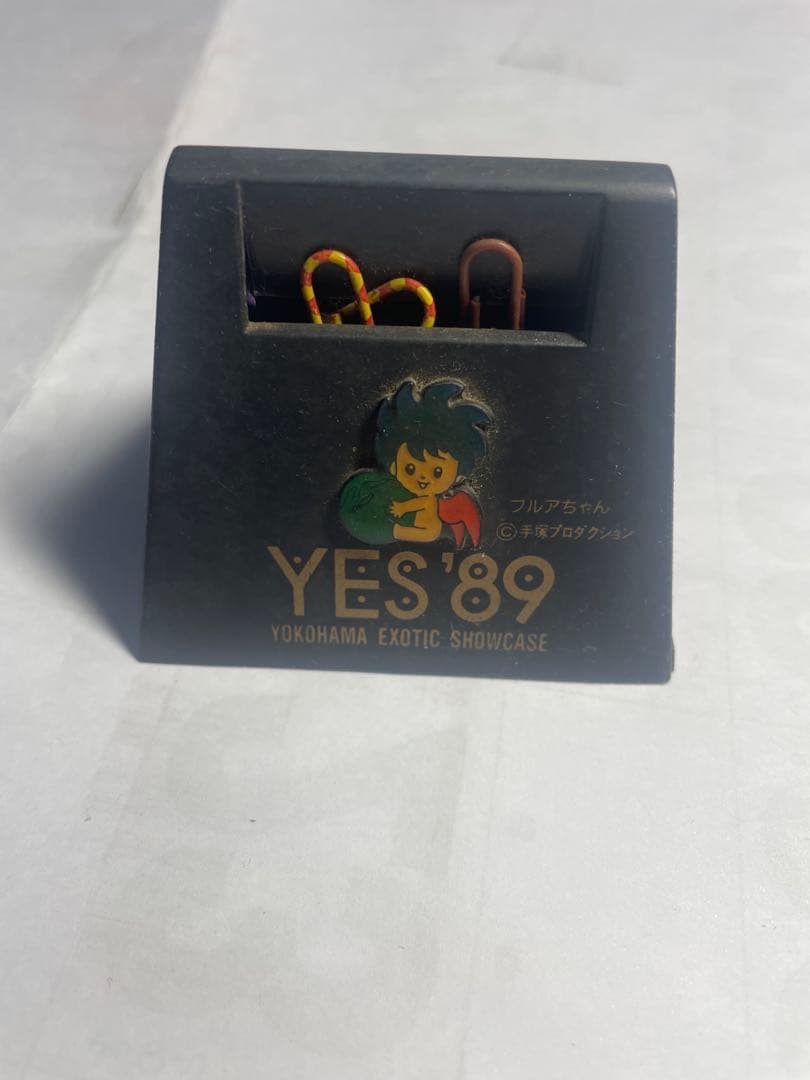 横浜博89 フルアちゃん　クリップホルダー