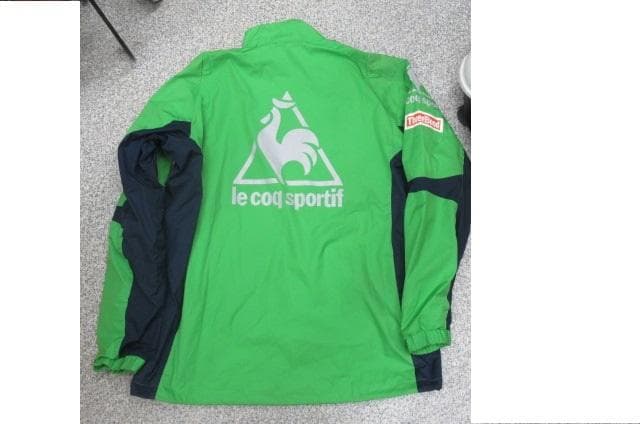 実使用名古屋グランパス刺繍背番号21番ルコックウインドブレーカー