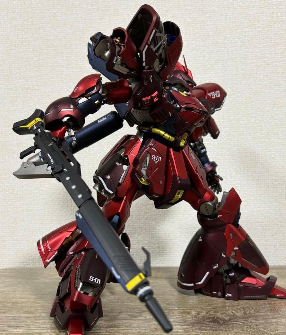 h*o様 MG サザビーver.ka 塗装済み完成品　ガンプラ　逆襲のシャア