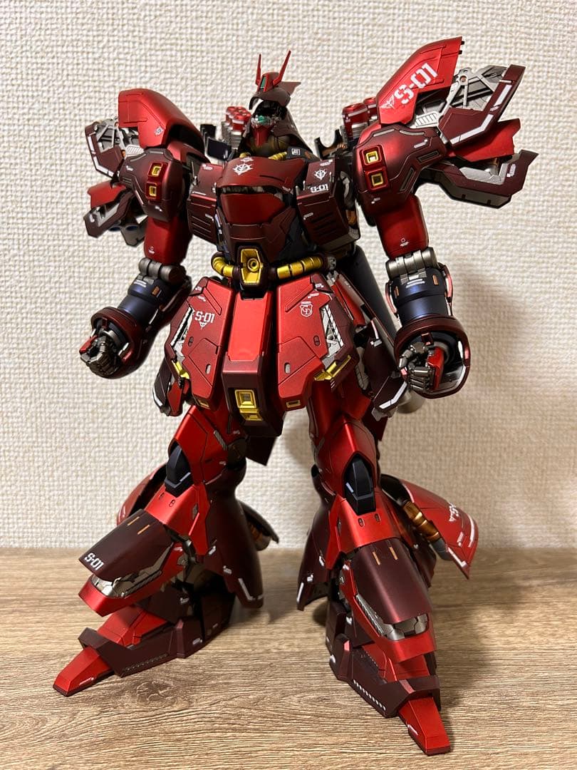h*o様 MG サザビーver.ka 塗装済み完成品　ガンプラ　逆襲のシャア