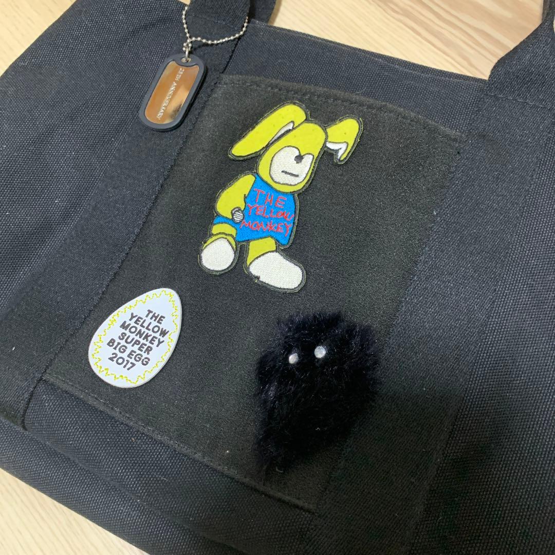 レア！ザイエローモンキー　ベルクロトートバッグ　ワッペン　ペンダント　2017年