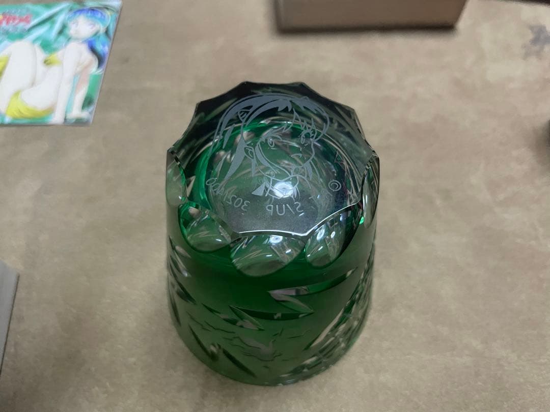 うる星やつら 江戸切子グラス 値下げしました。