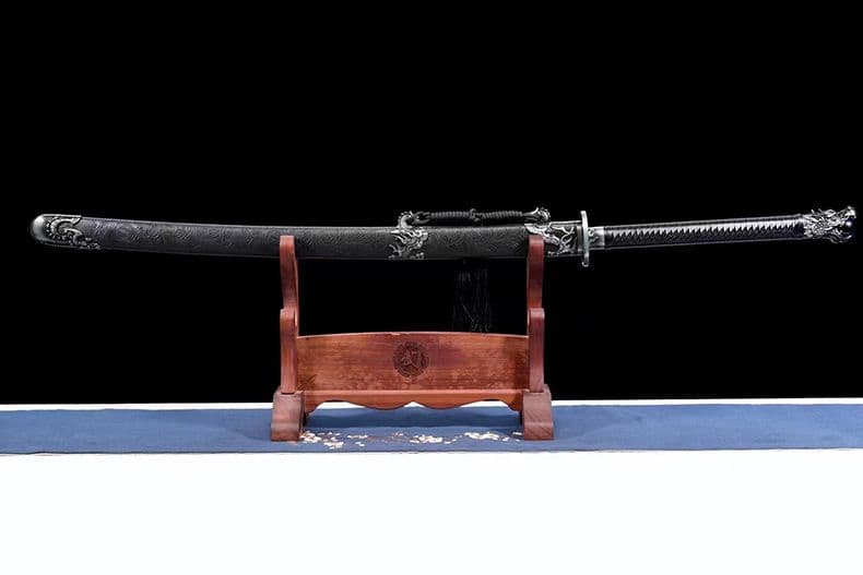 [符龍繍春刀] 繍春刀 牛尾刀 苗刀 手鍛造打 鋼刀 冷兵器 古兵器 武具