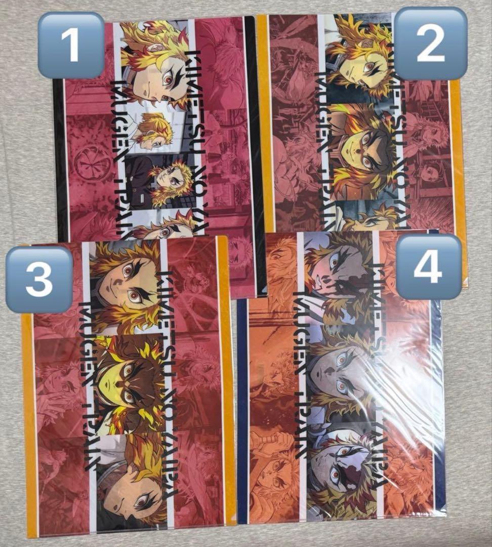 【１５枚】鬼滅の刃 ufotableランチョンマットケース　煉獄杏寿郎 無限列車