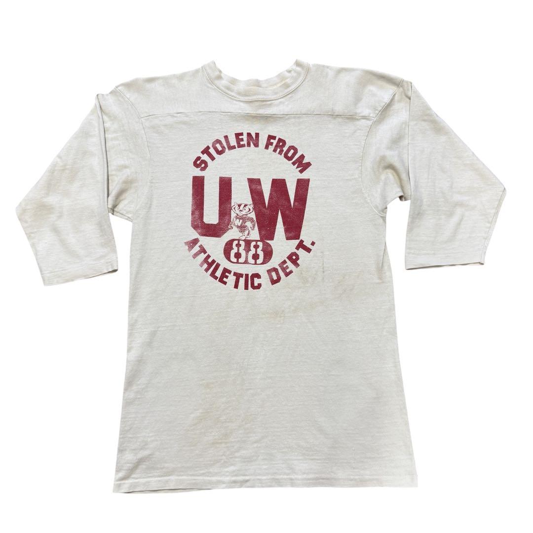 ビンテージ　70s 80s フットボールT 88 ナンバリング　ゾロ目