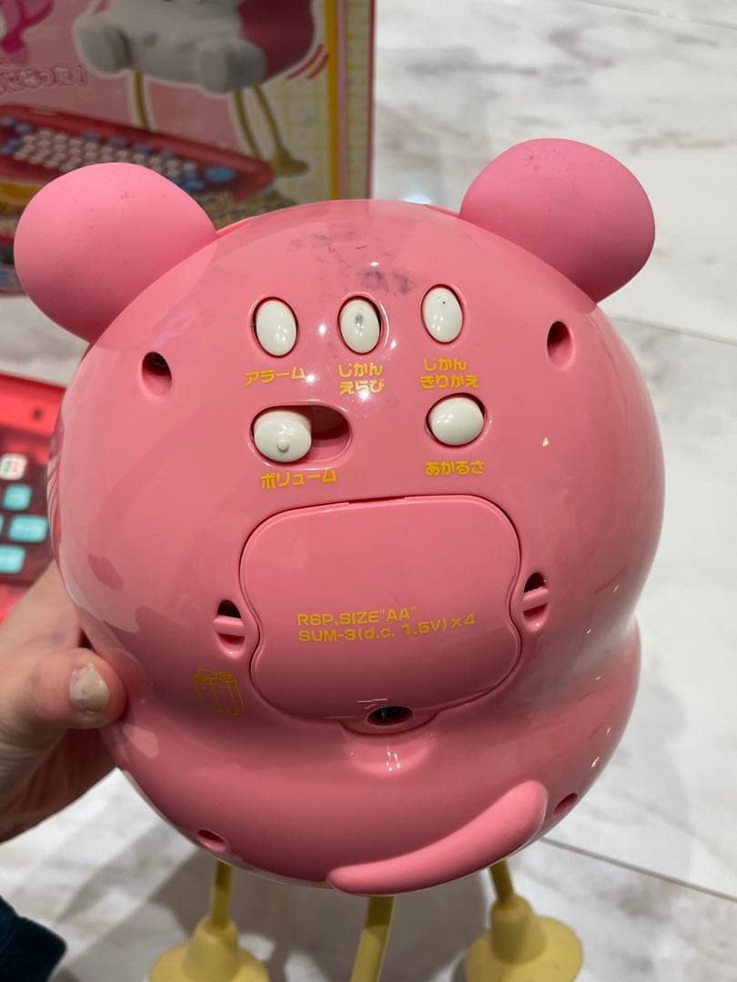 激レア！　TOMY ミモモパソコン ピンク