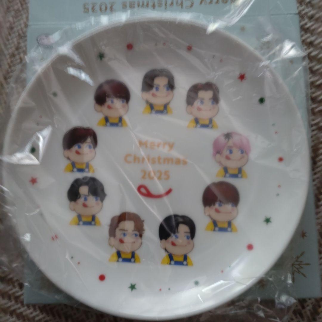 不二家 FUJIYA  Man オリジナル クリスマス プレート 皿