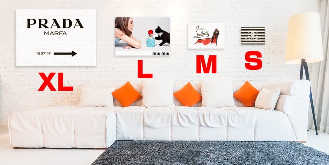 PRADA プラダ アートパネル 【P#4】Lサイズ