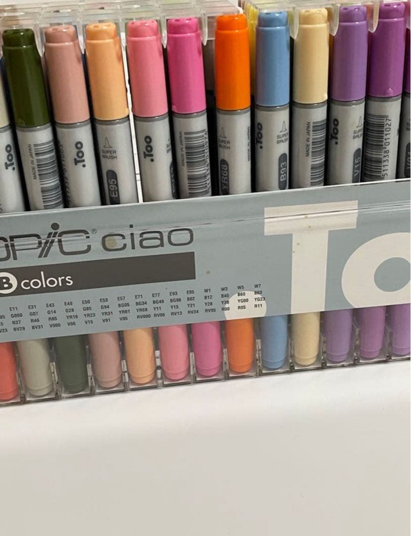 コピックチャオ 72色セットA•B (計144色)ほぼ未使用