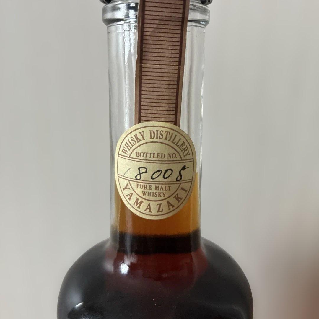 サントリー ピュアモルトウイスキー 山崎蒸留所謹製 樽出原酒 シェリー樽貯蔵