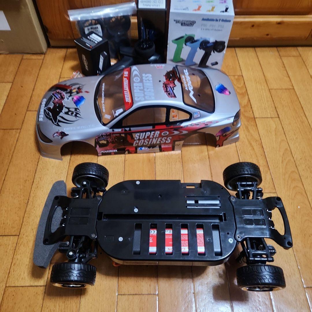 ■専用■　　タミヤ ドリフト ラジコン フルセット　TT01　　シルビア　ボディ
