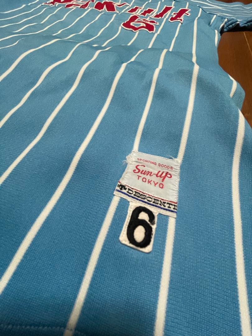 【プロ支給品・激レア】ヤクルトスワローズ 若松勉 #6 ユニフォーム上下 当時物