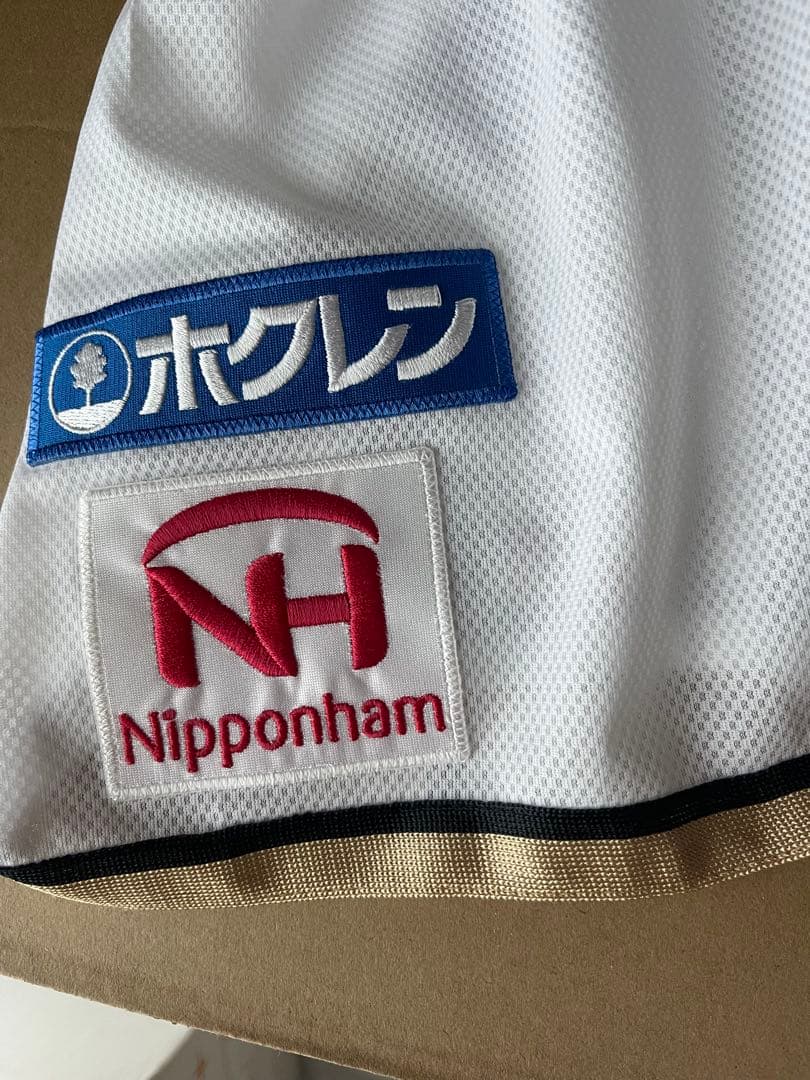 北海道日本ハムファイターズ　杉谷拳士選手　実使用サイン入りユニフォーム