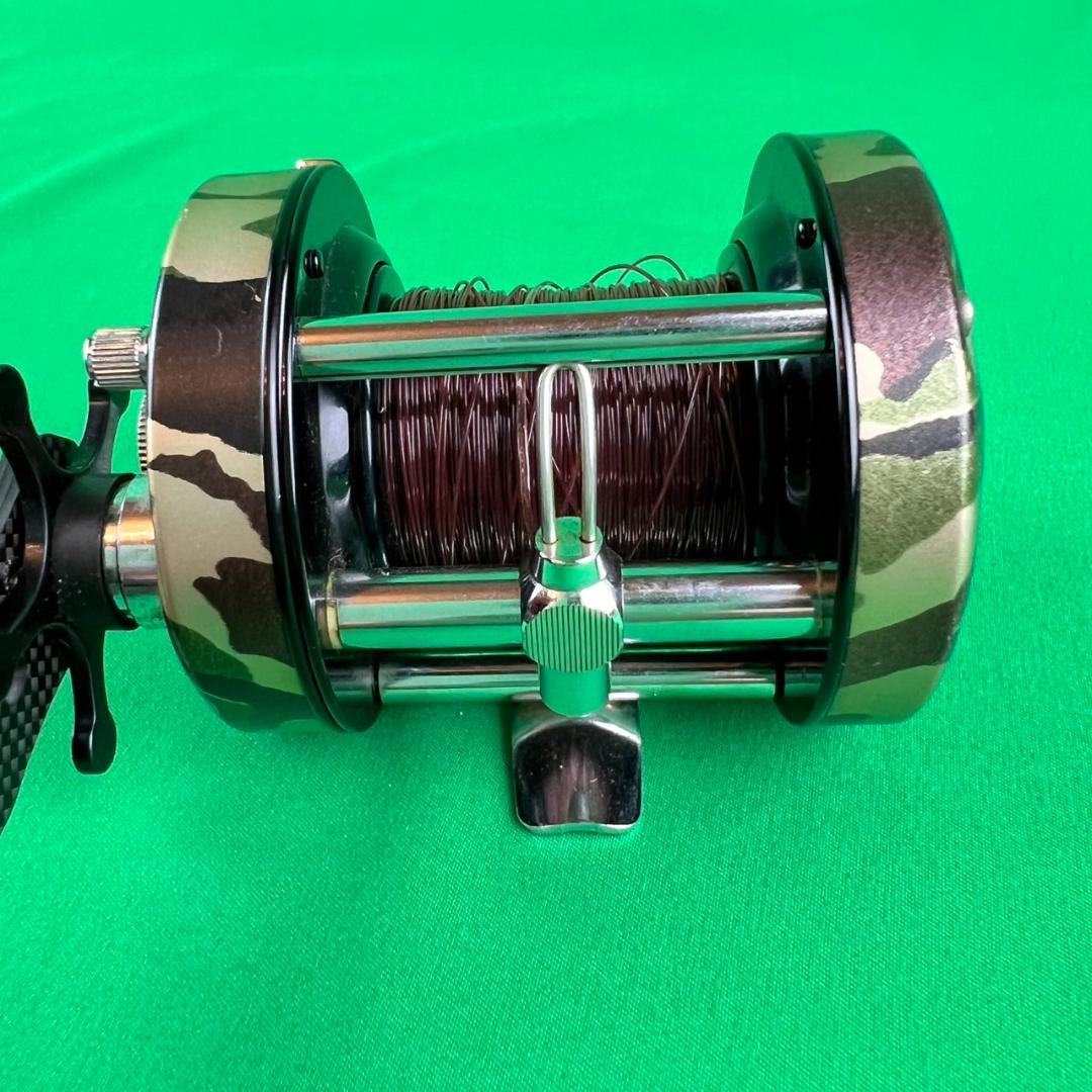 アブガルシア　アンバサダー　6500　カモ柄　ハンドル変更品