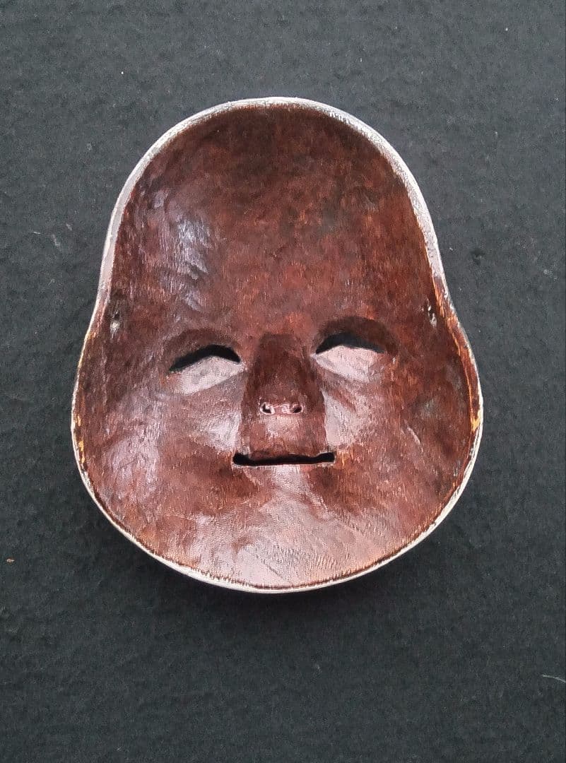 木彫り能面