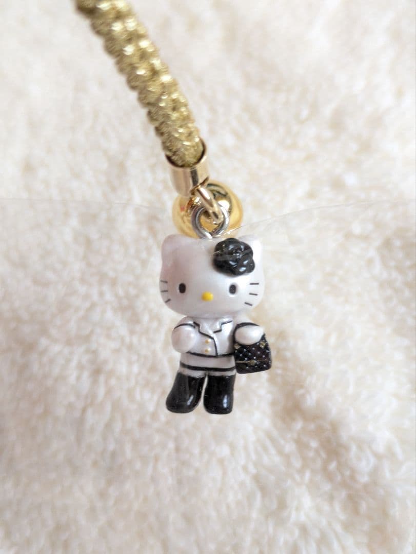 【ハローキティ】ご当地キティ　東京限定　六本木バージョン　ストラップ　根付け
