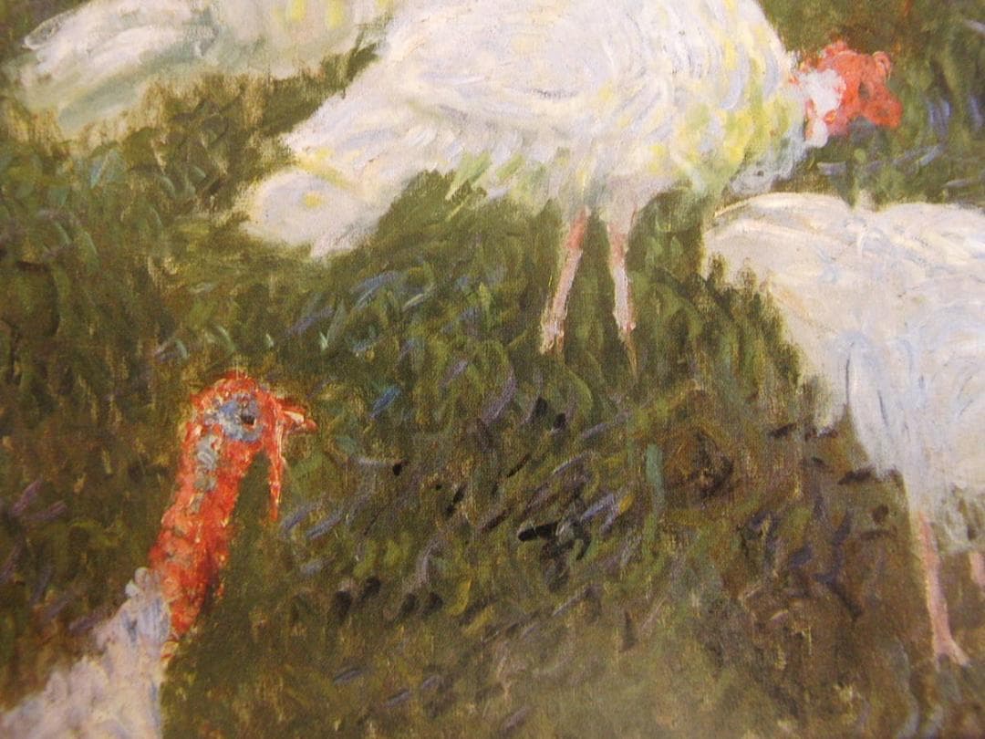 クロード・モネ、「Turkeys」、厳選、希少大判画集・額装画、人気作品