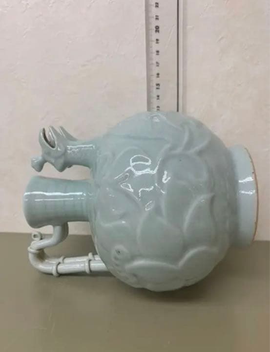 中国青磁壷　骨董　唐物　古美術　コレクション　日本骨董？！　江戸　青磁