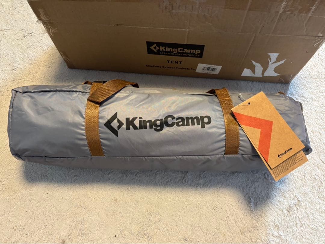 【新品未使用】KingCamp ANIZO 320 テント