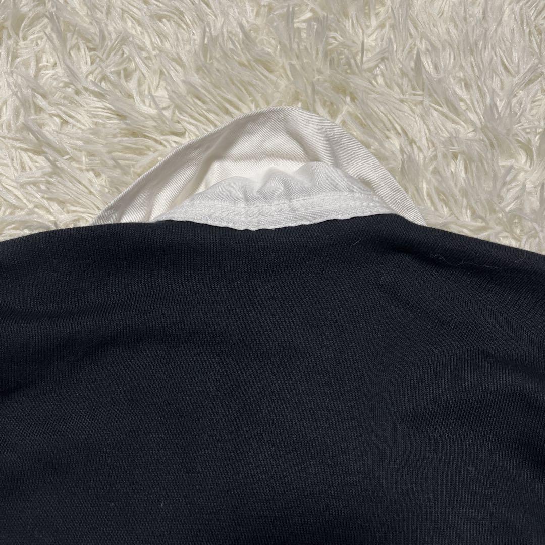 レア✨カンタベリー社 オールブラックス 半袖ラガーシャツ 黒 NZ製【S】