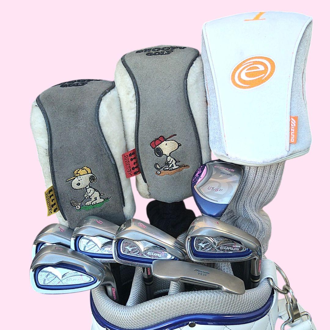 MIZUNOレディースゴルフセット クラブセット 初心者モデル バック付き