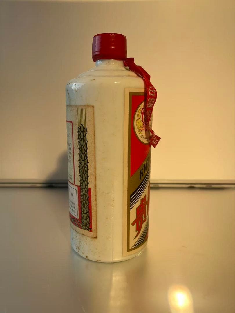 【未開栓】貴州茅台酒 マオタイシュ天女　五星麦　重量1009g 江滋貿易 中国酒