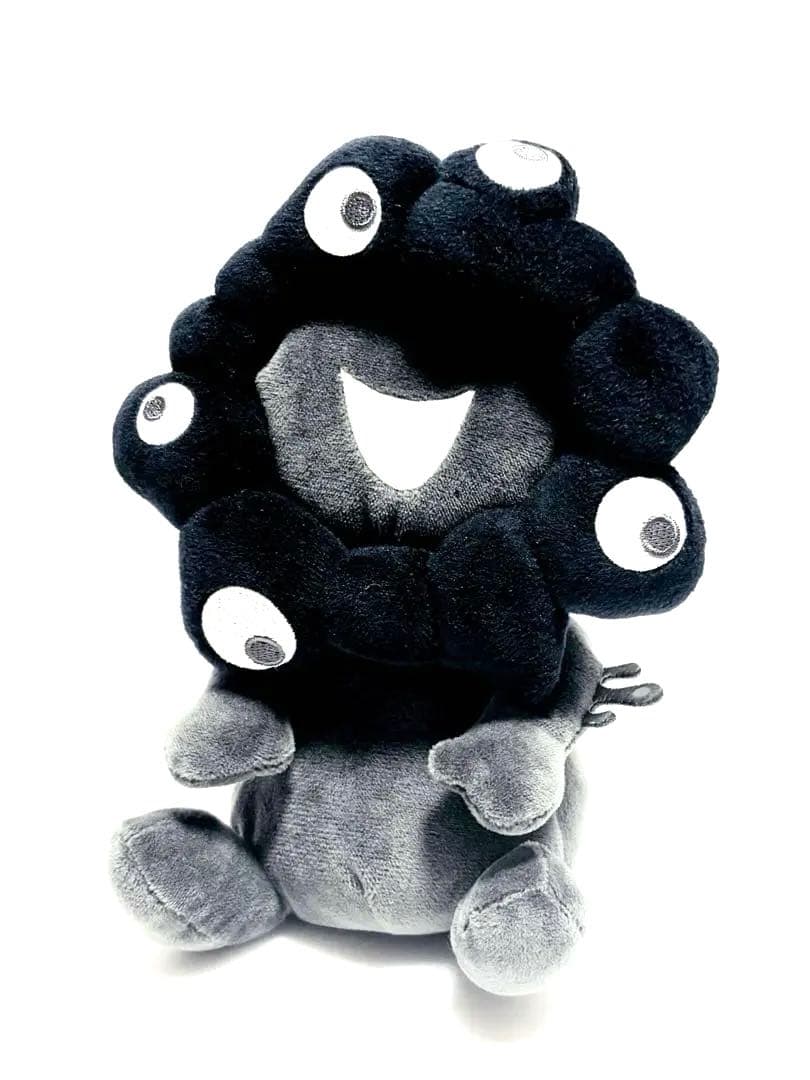 新品タグ付き　黒ミャクミャク　お手玉風ぬいぐるみ　M S 這い型S 　3点