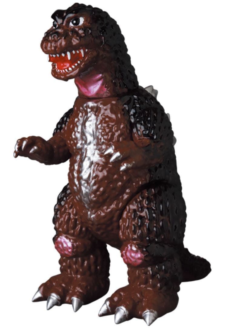 中古　メディコム　安楽安作　ゴジラ & モスラの幼虫 モスラ対ゴジラ版　2期