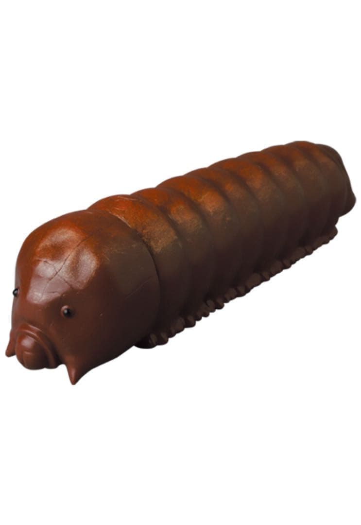 中古　メディコム　安楽安作　ゴジラ & モスラの幼虫 モスラ対ゴジラ版　2期