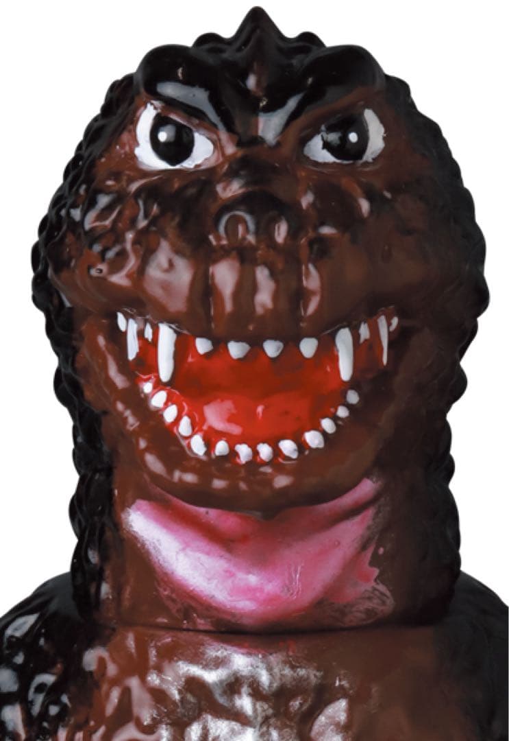 中古　メディコム　安楽安作　ゴジラ & モスラの幼虫 モスラ対ゴジラ版　2期