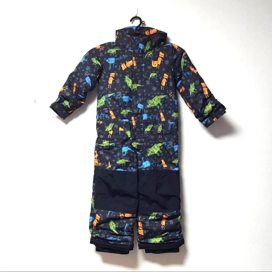 4T 極美品　100cm バートン チルドレン スノーウェア　スキー　スノボ　柄