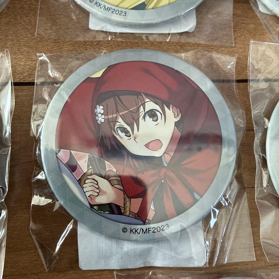 とある科学の超電磁砲　くじ引き堂d賞缶バッジ9点セット