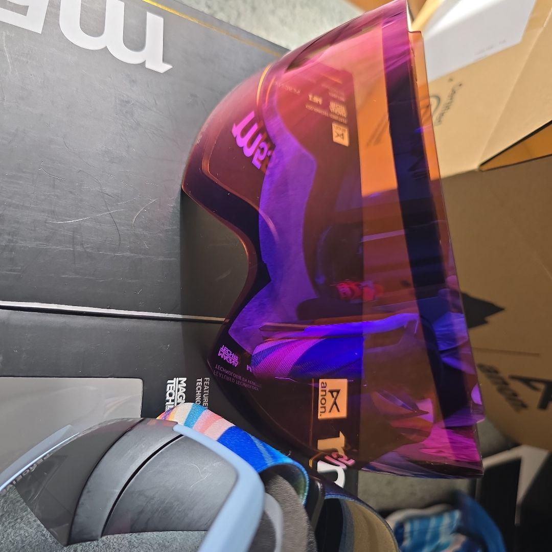 anon m5　ゴーグル　BURTON　スノボ　スキー