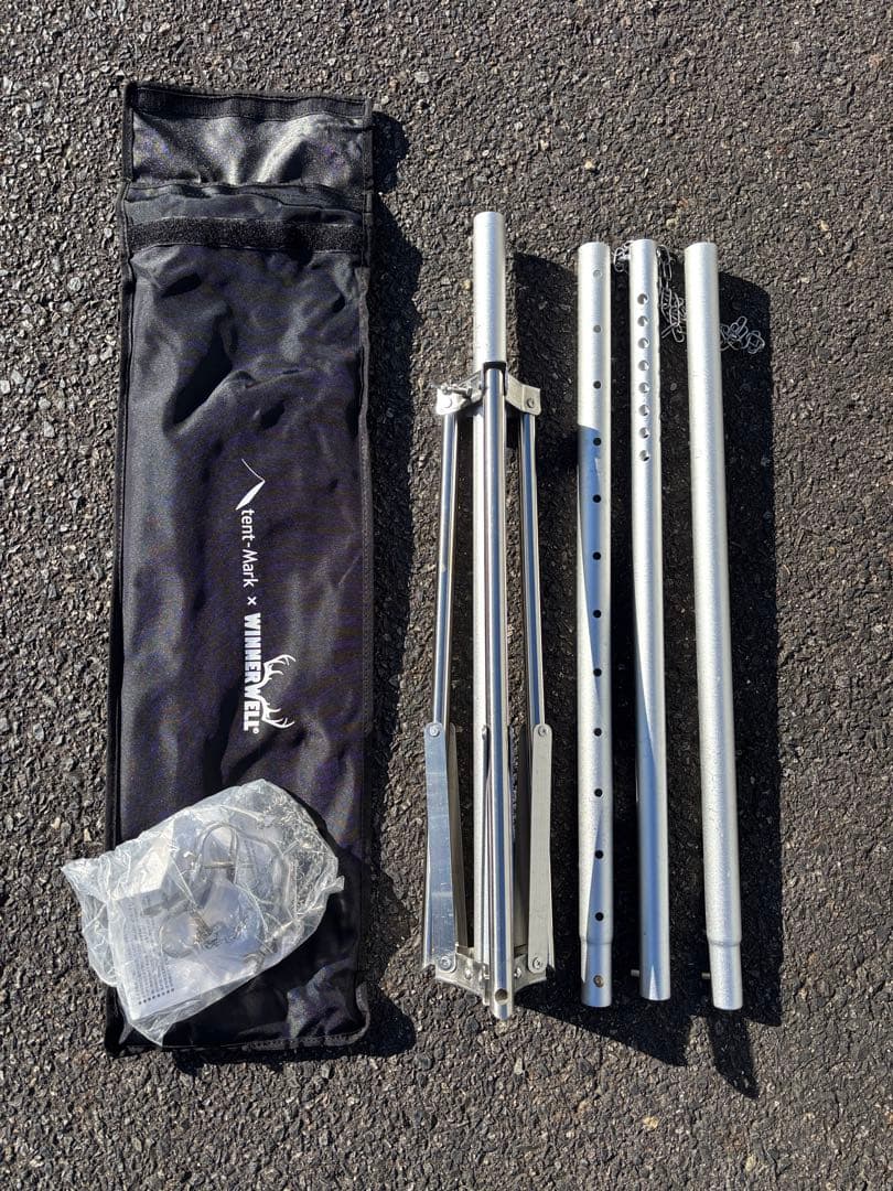 煙突スタンド　テンマクデザイン　「winnerwell」　薪ストーブ