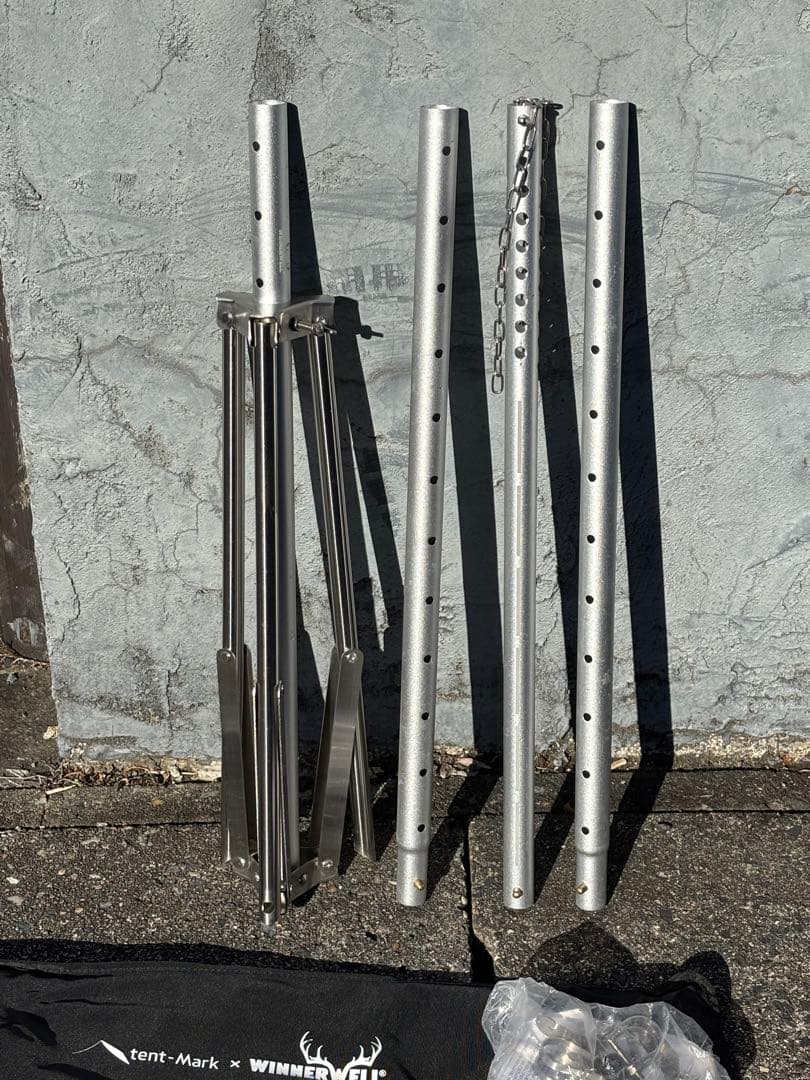 煙突スタンド　テンマクデザイン　「winnerwell」　薪ストーブ