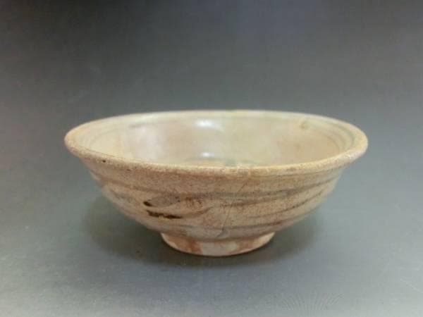 酒盃■安南染付酒盃 ぐい呑み 古い酒器 李朝 古玩 唐物 中国 時代物骨董■