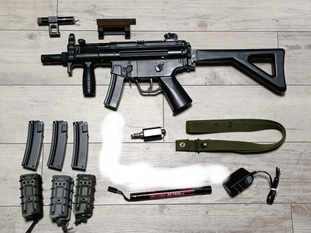 東京マルイ H&K MP5クルツA4 PDW　マガジン　カスタム品　おまけ付き