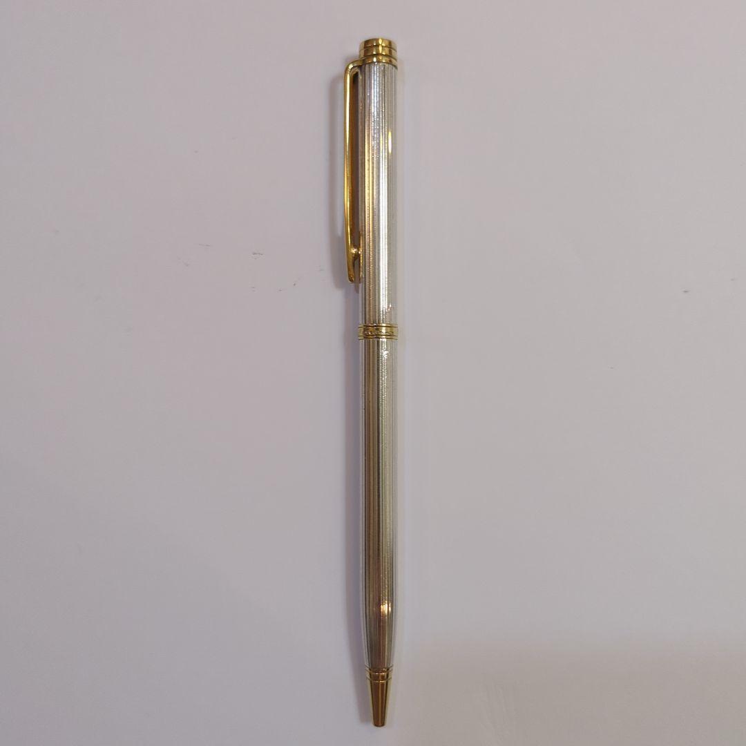 ウォーターマン　PARIS　万年筆　F　細字　ボールペン　スターリングシルバー