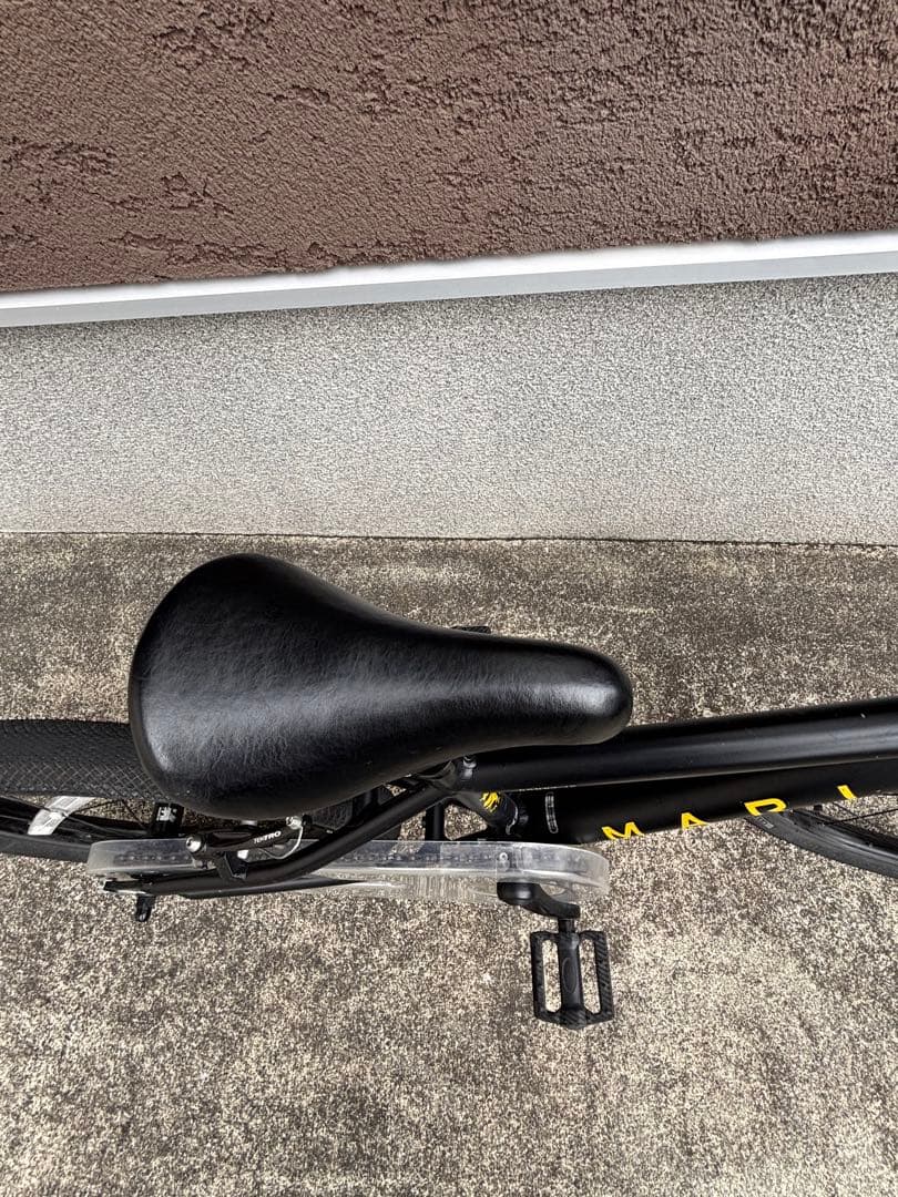 マリン　18インチ　マットブラック　キッズ自転車