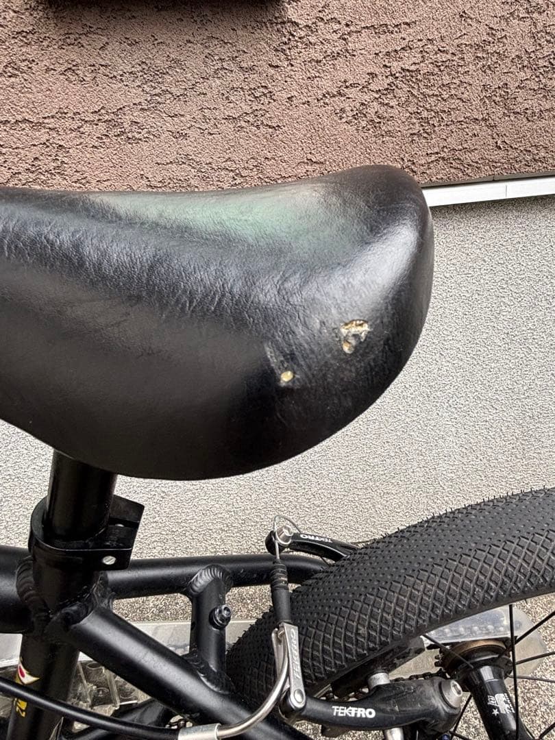 マリン　18インチ　マットブラック　キッズ自転車