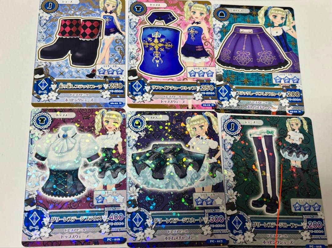 アイカツ 初期カード ロリゴシック 藤堂ユリカ